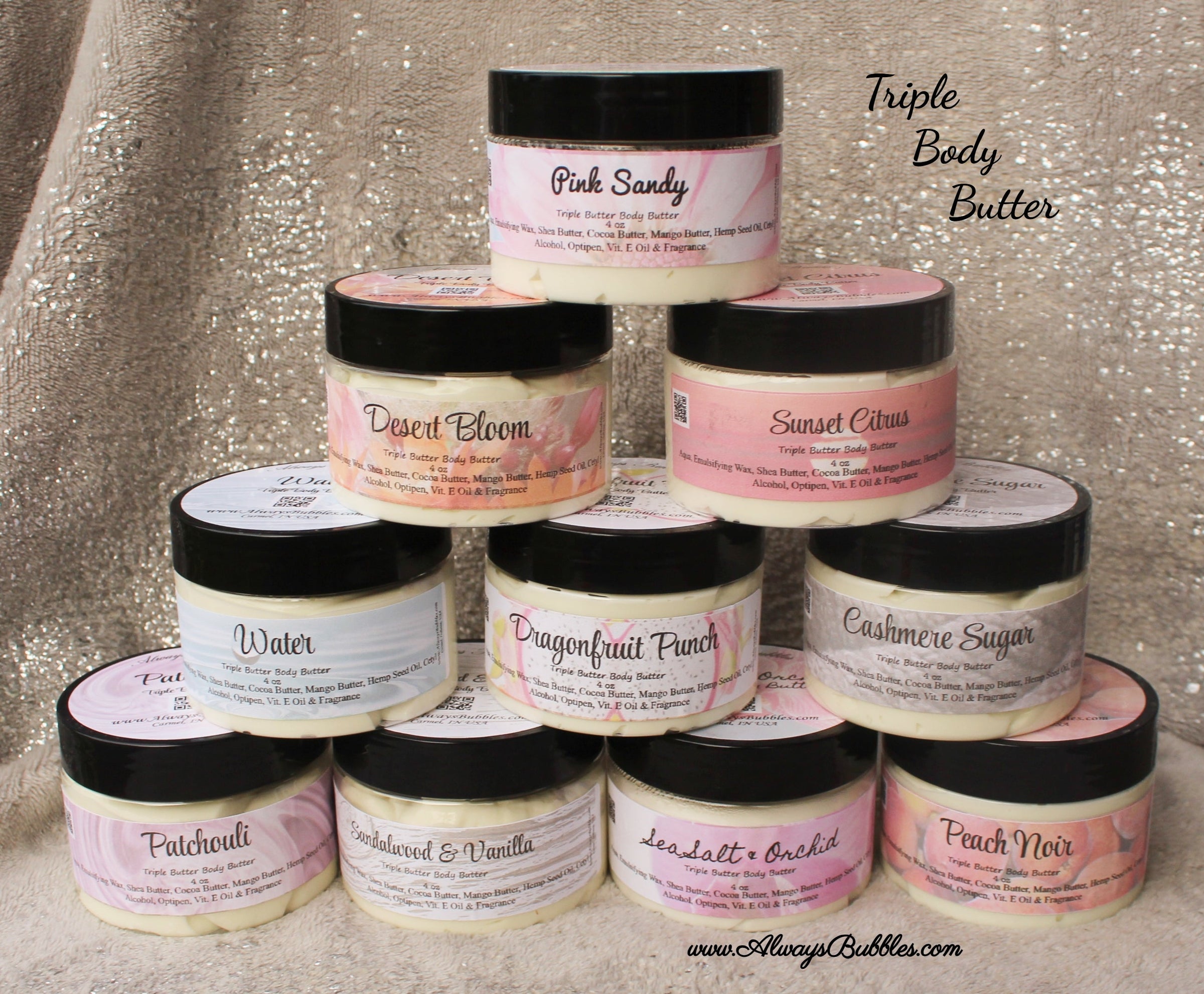 Always Bubbles Triple Body Butter