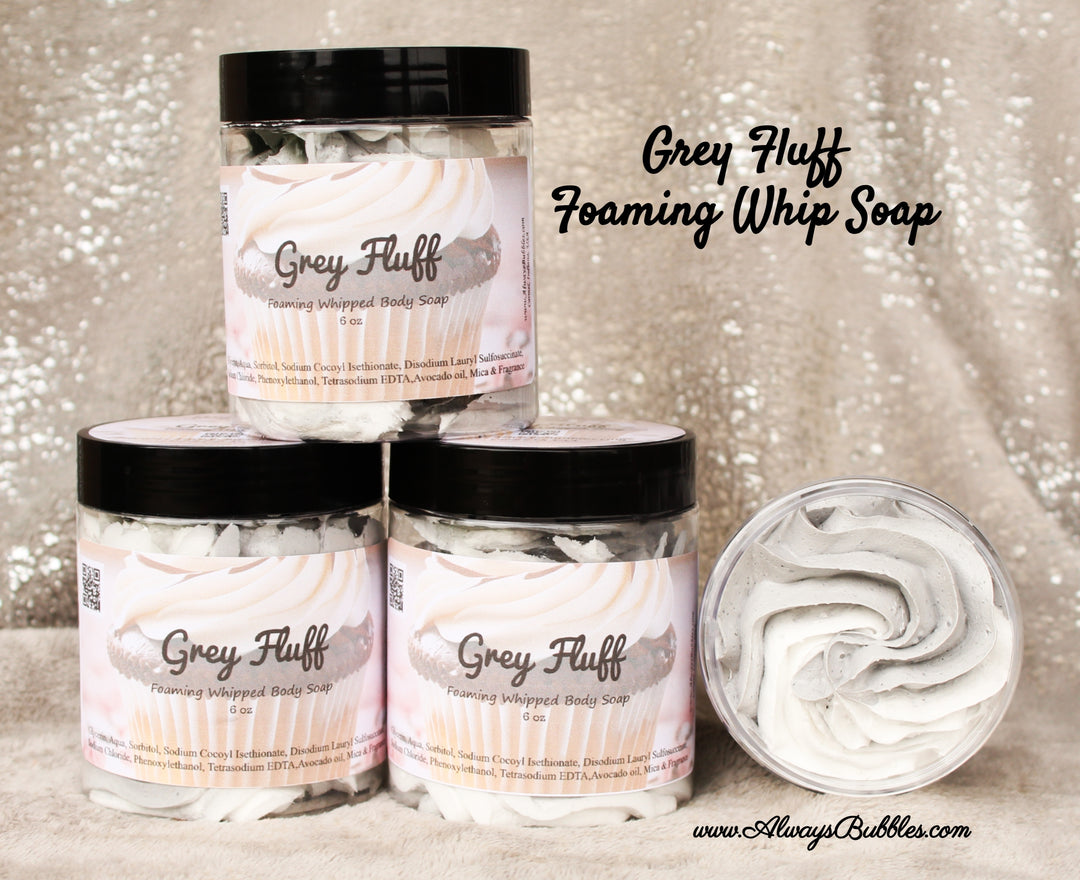 Grey Fluff – Foaming Whip Body Soap