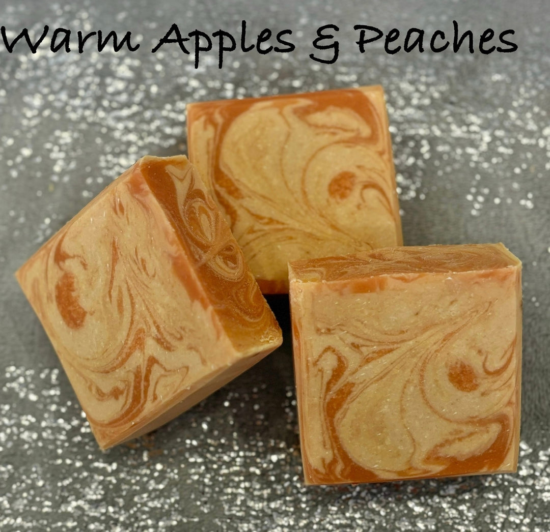 Warm Apples & Peaches – Goat Milk Soap