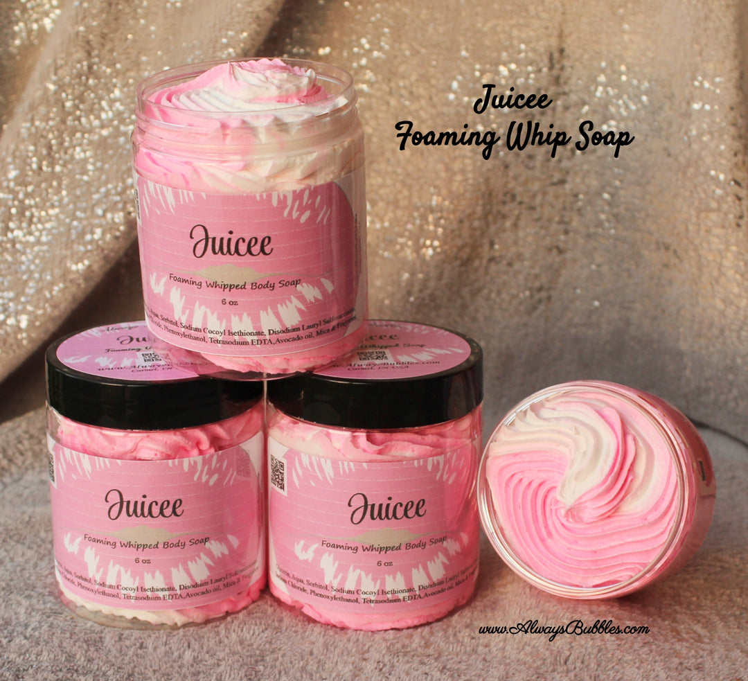 Juicee – Foaming Whipped Body Soap