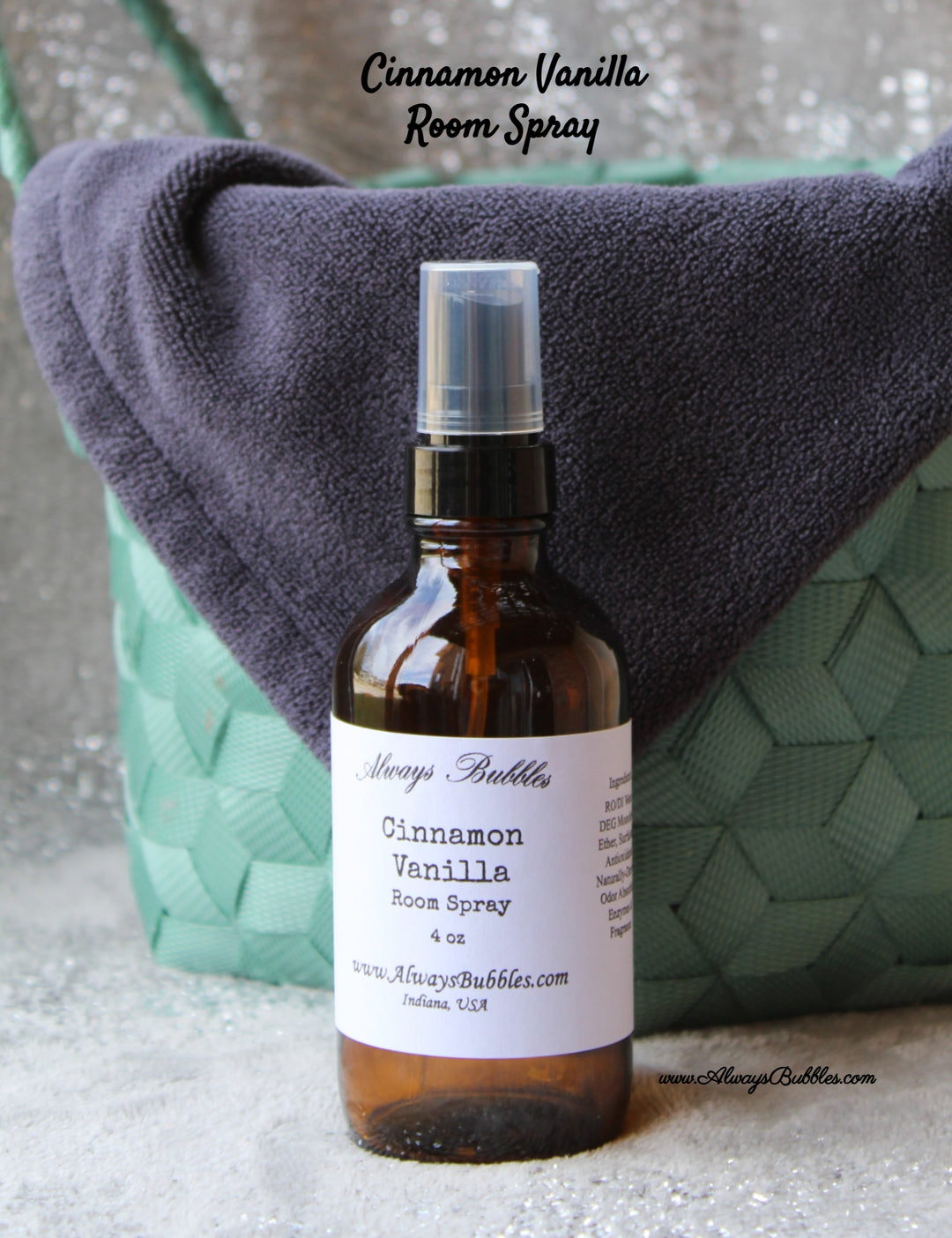 Cinnamon Vanilla Room Spray