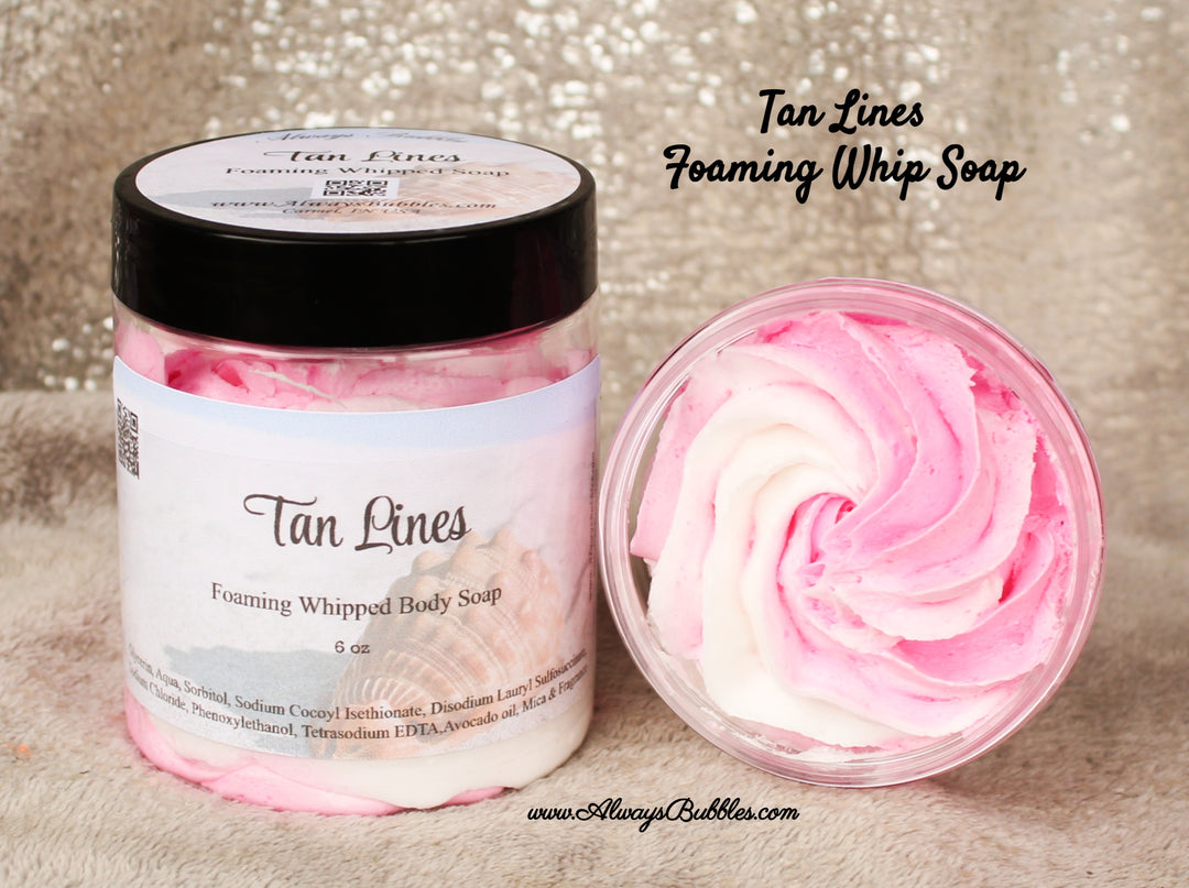 Tan Lines – Foaming Whipped Body Soap