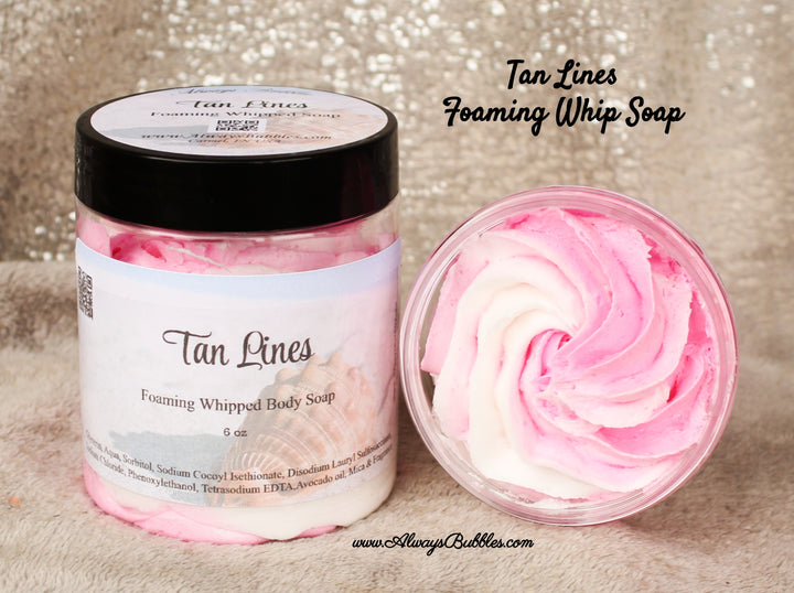 Tan Lines – Foaming Whipped Body Soap