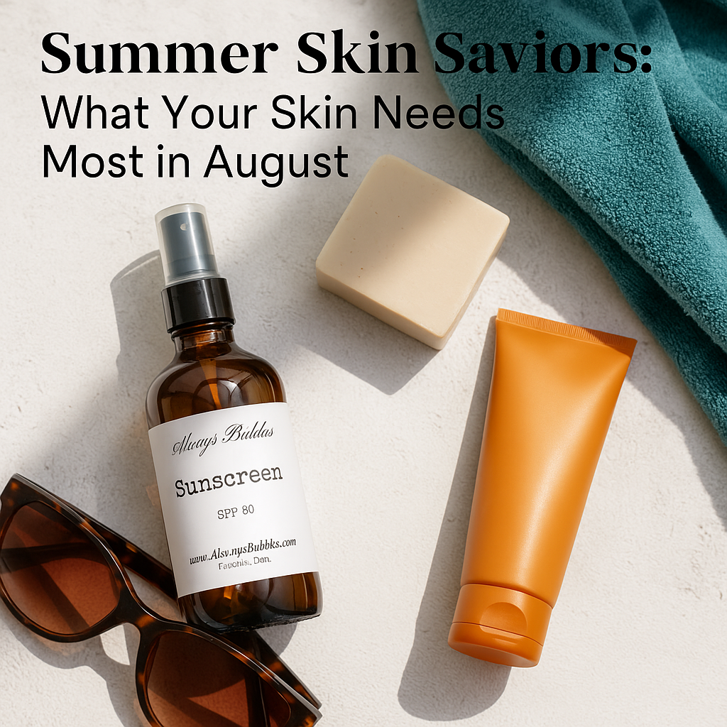 Summer Skin Saviors: What Your Skin Needs Most in August