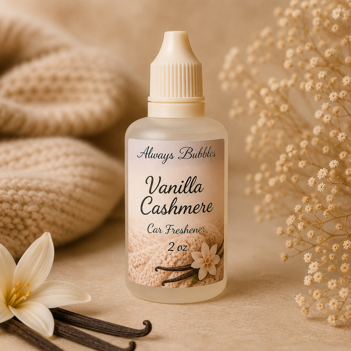 Vanilla Cashmere– Luxury Car Freshener by Always Bubbles