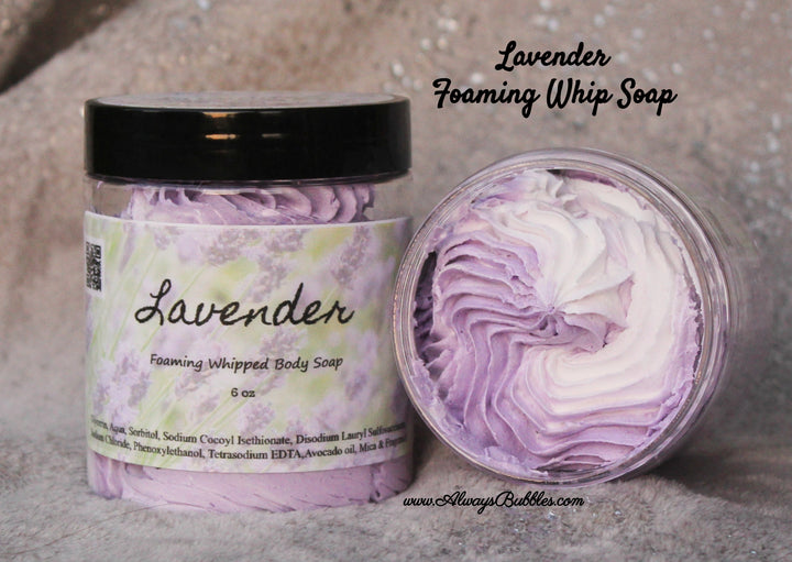 Lavender – Foaming Whipped Body Soap