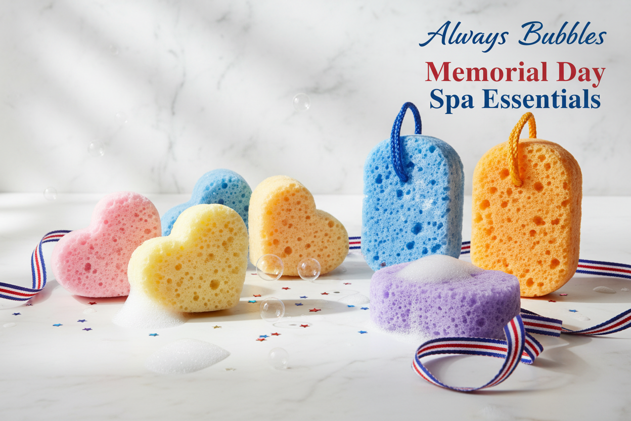 Memorial Day Always Bubbles Banner