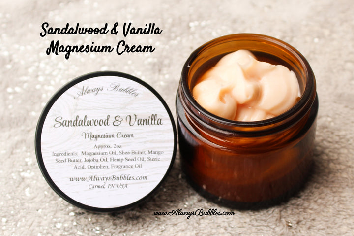 Sandalwood & Vanilla – Magnesium Cream