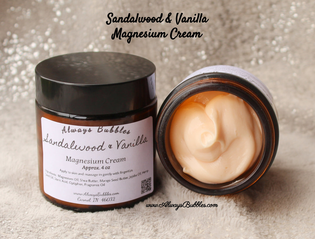Sandalwood & Vanilla – Magnesium Cream