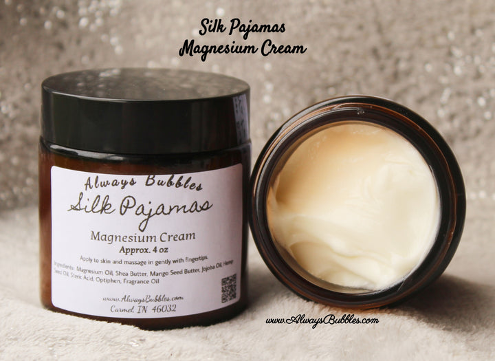 Silk Pajamas – Magnesium Cream